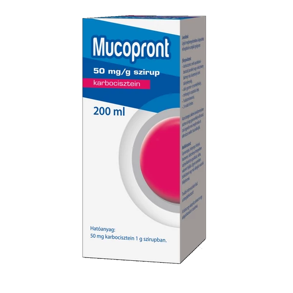 MUCOPRONT 50MG/G SZIRUP  200ML