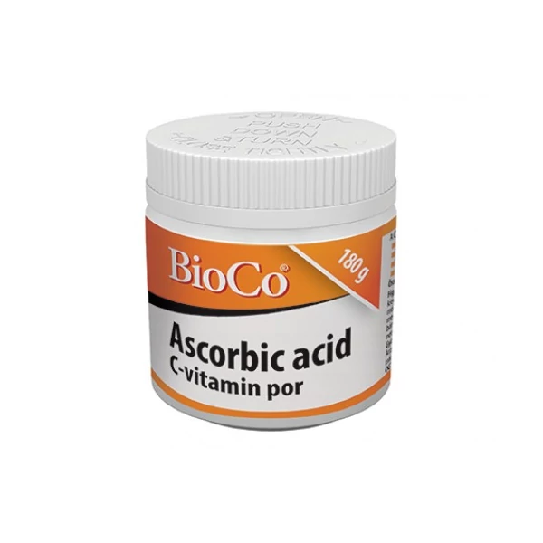 BioCo Ascorbic acid C-vitamin por 180 g