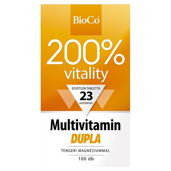 BIOCO 200% MULTIVITAMIN DUPLA FILMTABLETTA 100X