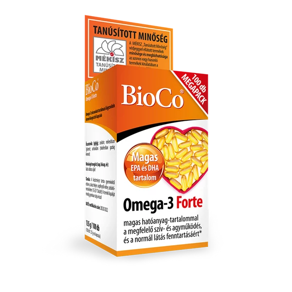 BioCo Omega-3 Forte MEGAPACK 100 db