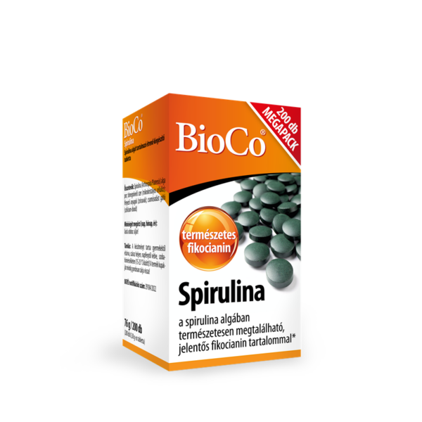 BioCo Spirulina MEGAPACK 200 db