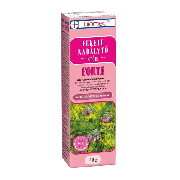 BIOMED FEKETE NADALYTO KREM FORTE 60G
