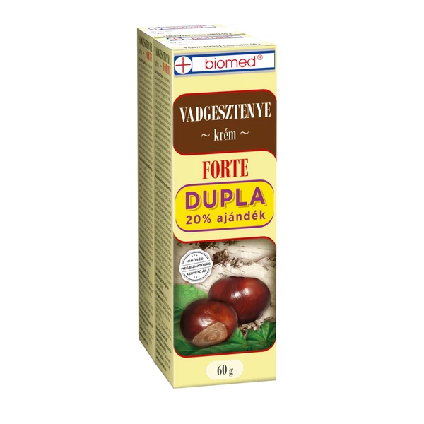 BIOMED VADGESZTENYE FORTE KREM 2X60G DUO