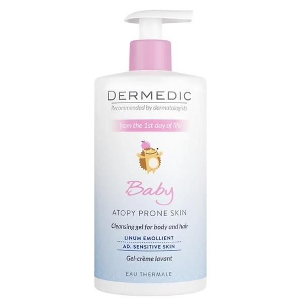 DERMEDIC BABY TISZTÍTÓ GÉL TESTRE ÉS HAJRA 500ML
