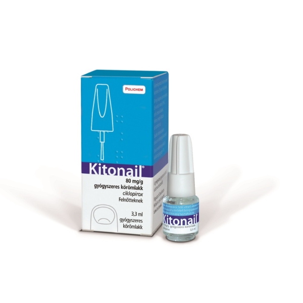Kitonail 80mg/g gyógyszeres körömlakk 1X3,3 ML