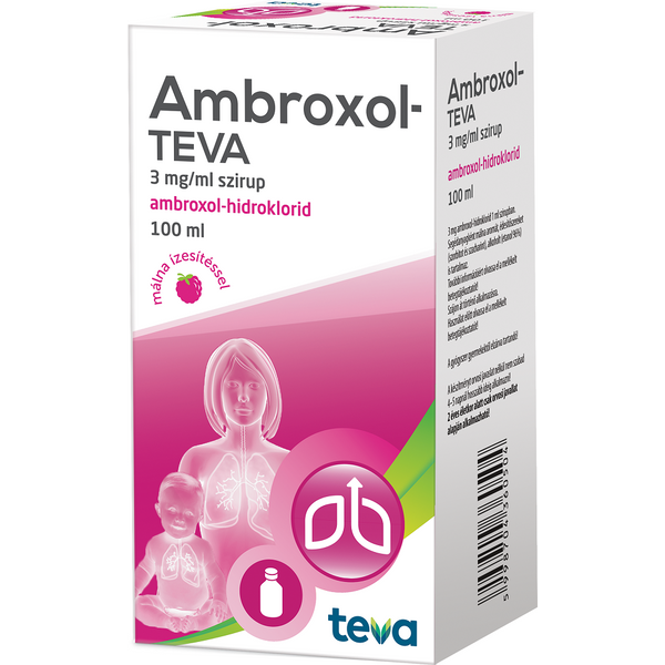 AMBROXOL-TEVA 3MG/ML SZIRUP 100 ML