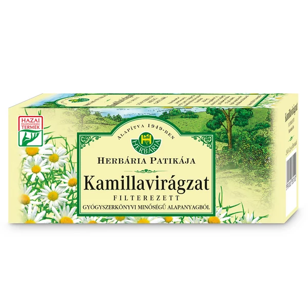 HERBARIA KAMILLAVIRAG TEA 25X 1,2G FILTERES