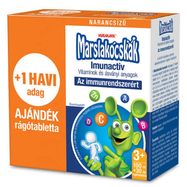WALMARK MARSLAKOCSKAK IMMUNAKT.NARANCS 100+30