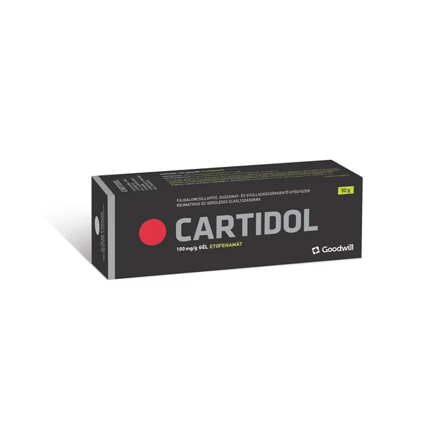 CARTIDOL 100MG/G GEL 1X 50G