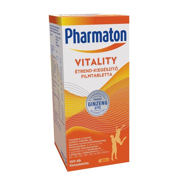 PHARMATON VITALITY ETRENDKIEG.FILMTABL. 100X