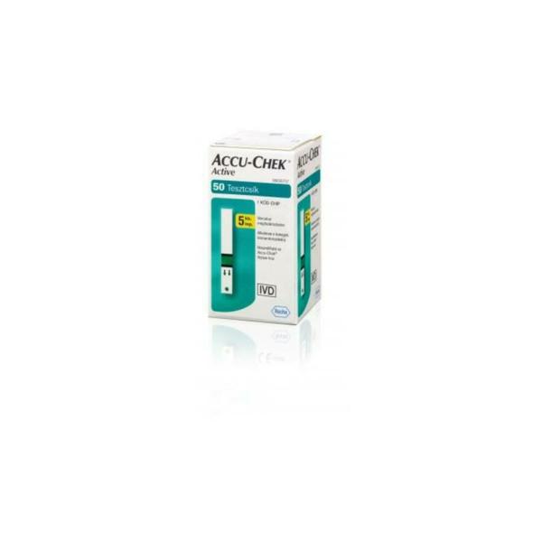 ACCUCHEK ACTIVE CHIPES TESZTCSIK 50X