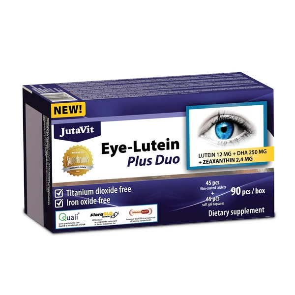 JUTAVIT SZEM LUTEIN PLUSZ DUO KAPSZ+TABL 45+45X ÁLTALÁNOSSEO BEÁLLÍTÁSOKADATOK