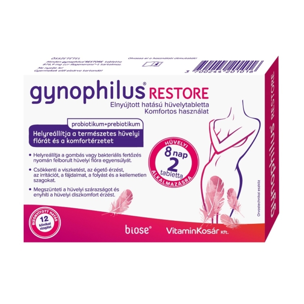 GYNOPHILUS RESTORE HUVELYTABLETTA 2X