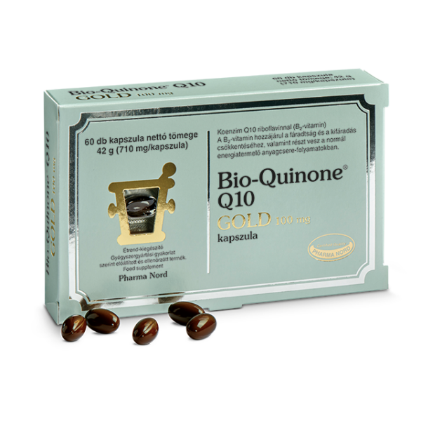 PHARMANORD BIO-QUINONE GOLD Q10 100 KAPSZ. 60X
