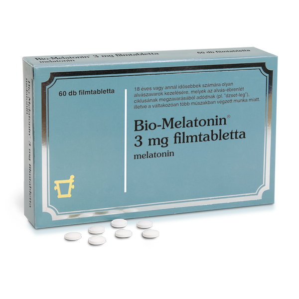 BIO-MELATONIN 3 MG FILMTABL.  60X