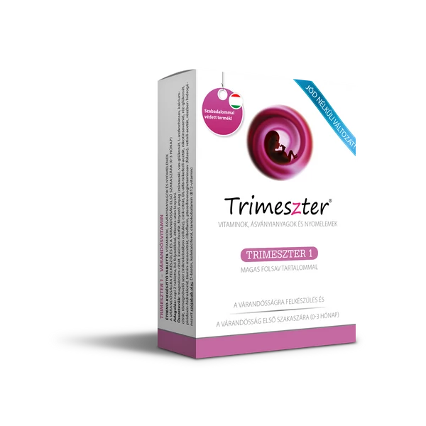 TRIMESZTER 1 VITAMIN JODMENTES TABL.VARANDOS 60X