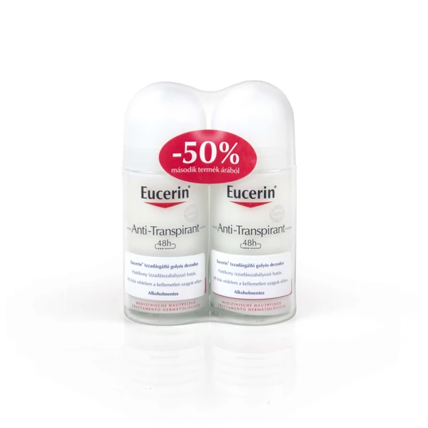 Eucerin deo golyós izzadásgátló 2x50ml
