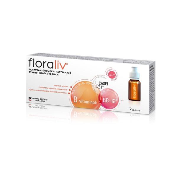 FLORALIV TEJSAVBAKTERIUM 7X10ML FIOLABAN