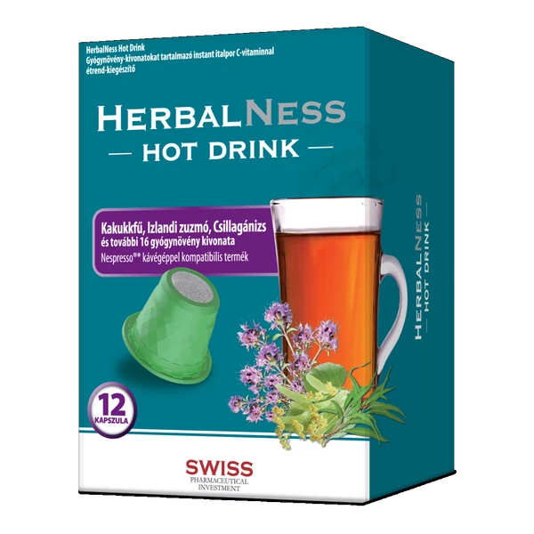 HERBALNESS HOT DRINK ITALPOR 12X