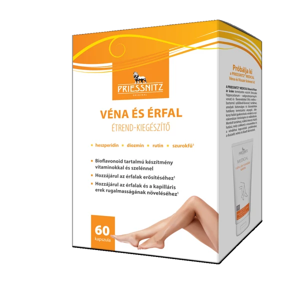PRIESSNITZ VENA ES ERFAL KAPSZULA 60X