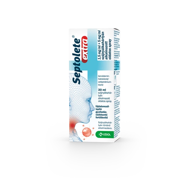 SEPTOLETE EXTRA 1,5MG/ML+5MG/ML SZAJNY.ALK.SPRAY
