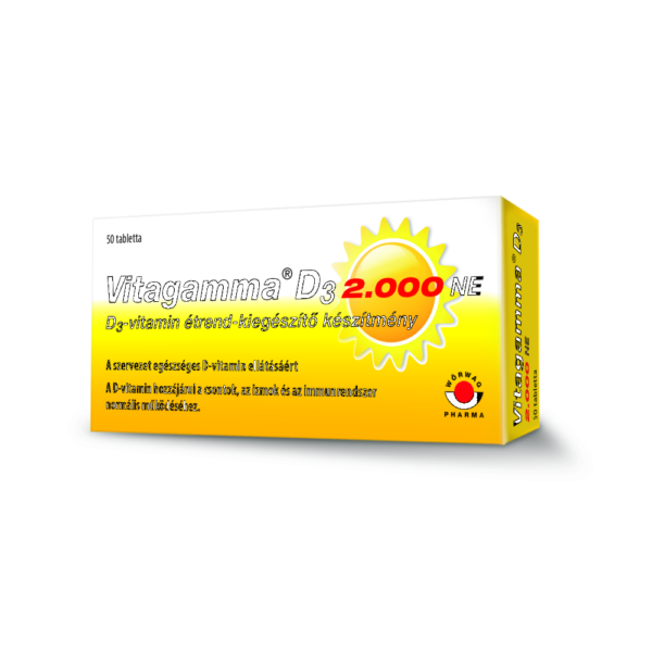 VITAGAMMA D3-VITAMIN 2000NE TABL. 50X