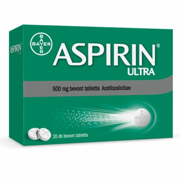 ASPIRIN ULTRA 500MG BEVONT TABL. 20X