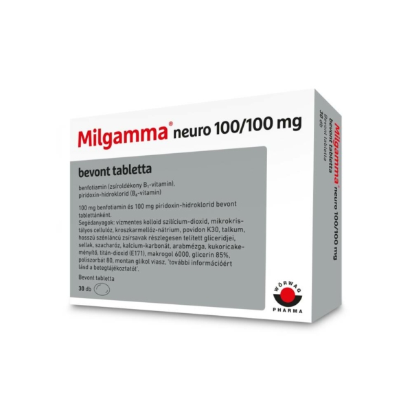 MILGAMMA NEURO 100/100MG BEVONT TABL.  30X