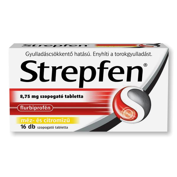 STREPFEN 8,75MG SZOPOGATO TABLETTA  16X