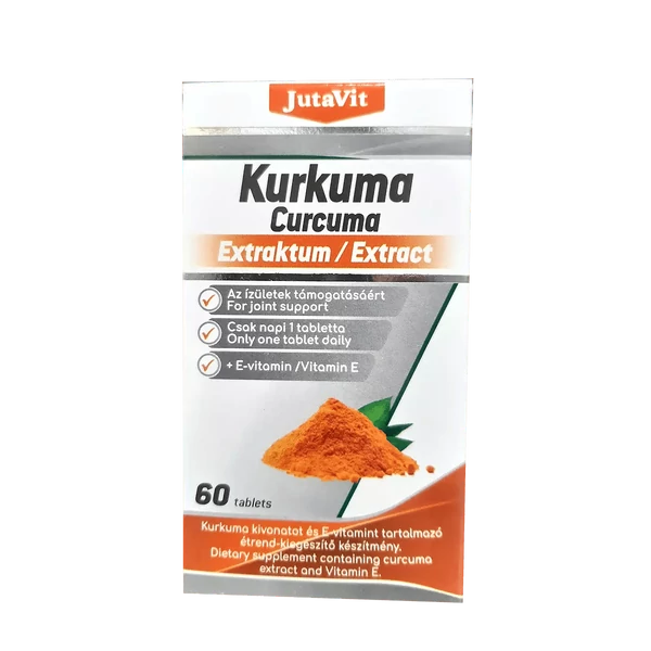 JUTAVIT KURKUMA FORTE TABLETTA 60X