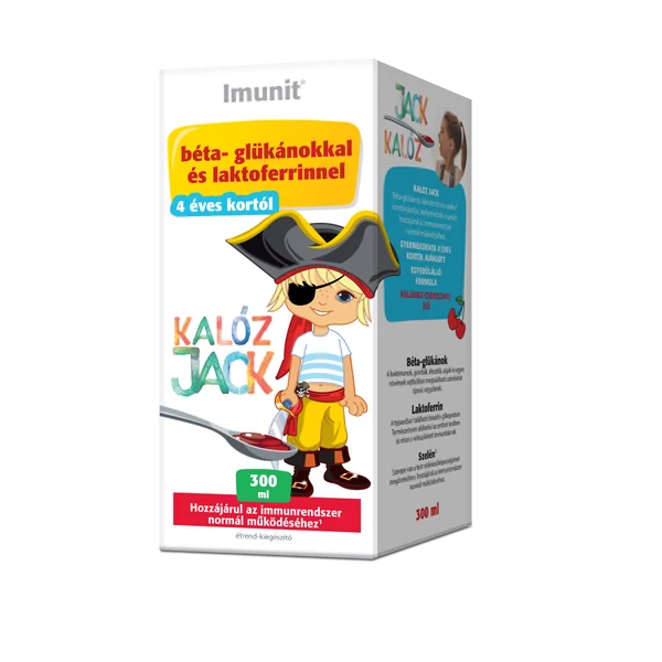 IMUNIT BÉTA-GLUKÁN KALÓZ JACK SZIRUP 300ML