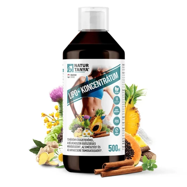 NATUR TANYA LIPO+ GYÓGYNÖVÉNY KIVONAT 500ML