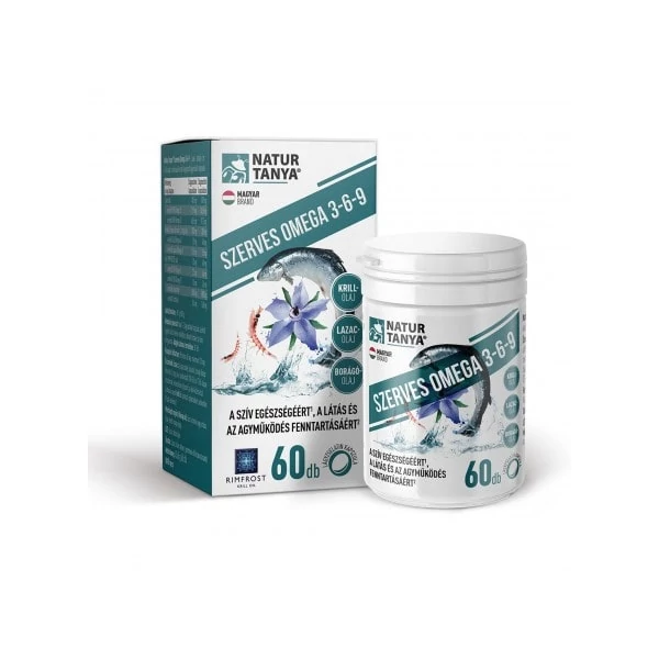 NATUR TANYA SZERVES OMEGA 3-6-9 KAPSZULA 60X