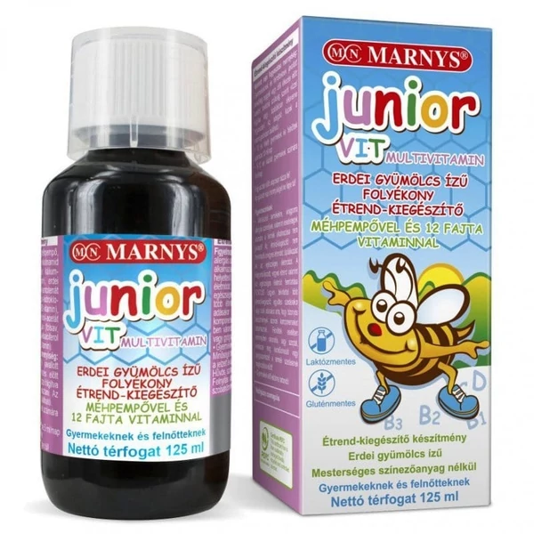 MARNYS JUNIOR MULTIVITAMIN FOLYADÉK 125ML