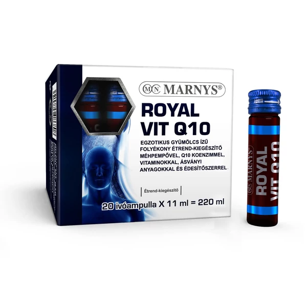 MARNYS ROYAL VITAMIN Q10 FOLYÉKONY MULTIVITAMIN IMMUNERŐSÍTŐ 20x11 AMPULLA