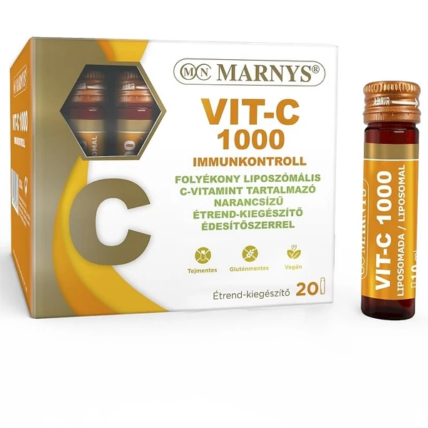 MARNYS VIT-C 1000 LIPOSZÓMÁLIS C-VITAMIN AMPULLA 20X10ML