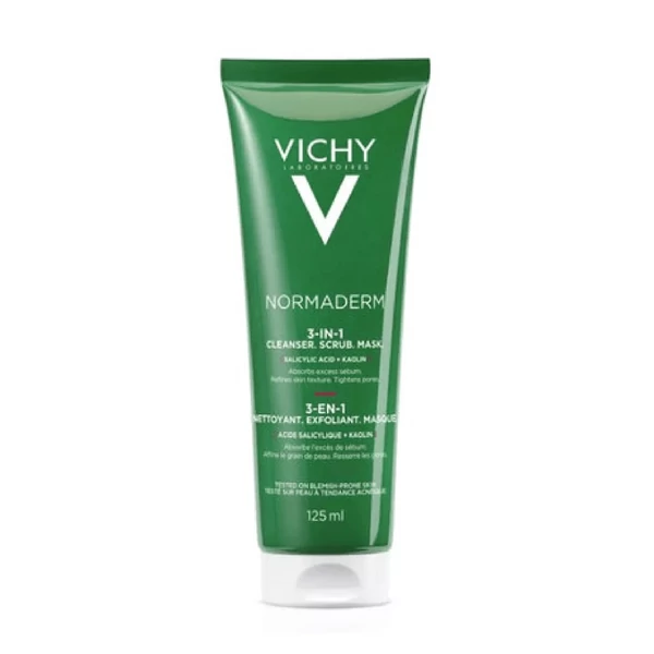 VICHY NORMADERM 3IN1 ARCTISZTÍTÓ ZSÍROS, PROBLÉMÁS BŐRRE 125ML