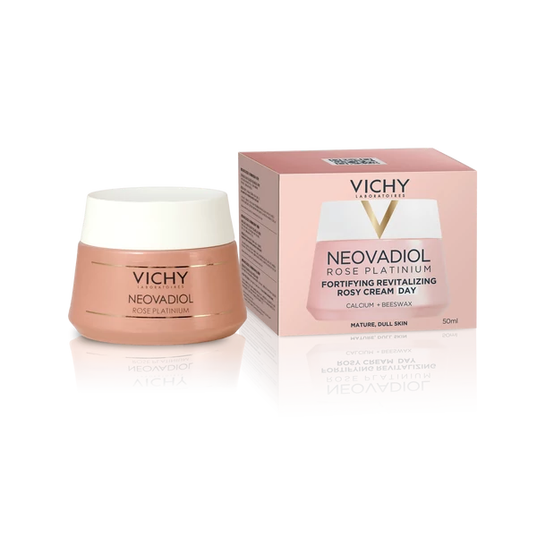 VICHY NEOVADIOL ROSE PLATINUM BŐRERŐSÍTŐ ÉS REVITALIZÁLÓ RÓZSÁS NAPPALI KRÉM 50ML