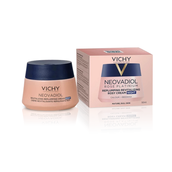 VICHY NEOVADIOL ROSE PLATINUM REVITALIZÁLÓ ÉS NEDVESSÉGGEL FELTÖLTŐ ÉJSZAKAI KRÉM 50ML