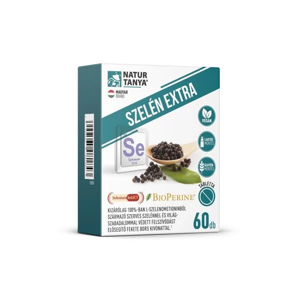 NATUR TANYA SZELÉN EXTRA TABLETTA 60X