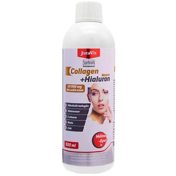 JUTAVIT COLLAGEN+HIALURON MATRIX ITAL EPER-MÁLNA 500ML