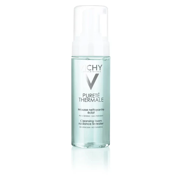 Vichy Pureté Thermale Habzó arctisztító az üde arcbőrért 150ml