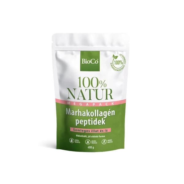 BioCo 100% NATUR Marhakollagén peptidek tasakos por 400 g