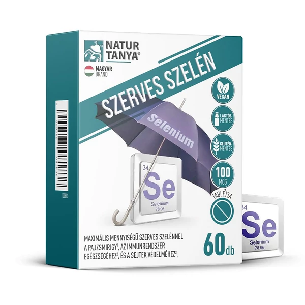 NATUR TANYA SZERVES SZELÉN TABLETTA 60X