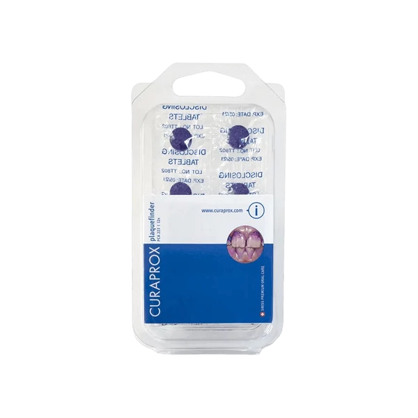 CURAPROX PCA223 KÉTFÁZISÚ PLAKKFESTŐ TABLETTA 12X