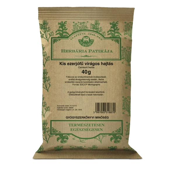 HERBÁRIA KIS EZERJÓFŰ VIRÁGOS HAJTÁS TEA 1X 40G
