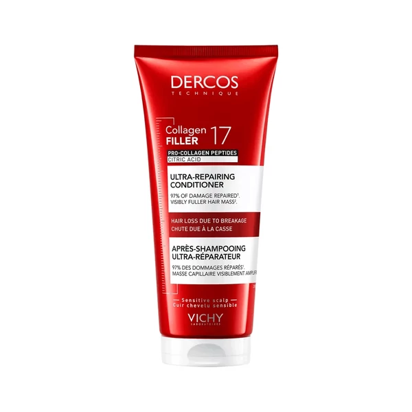 VICHY DERCOS COLLAGEN 17 FILLER Ultra-regeneráló Hajbalzsam 200ml