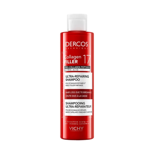 VICHY DERCOS COLLAGEN 17 FILLER Ultra-regeneráló Sampon 200ml