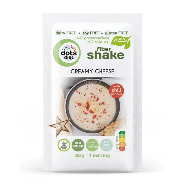 DOTSDIET SAJTKRÉM ÍZŰ SHAKE ALAPPOR, CHILI PAPRIKÁVAL 30G