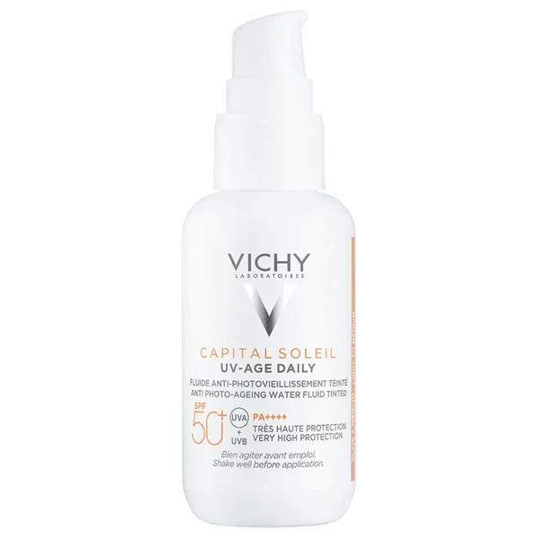 VICHY CAPITAL SOLEIL UV-AGE DAILY FLUID SZÍNEZETT SPF50+ 40ml
